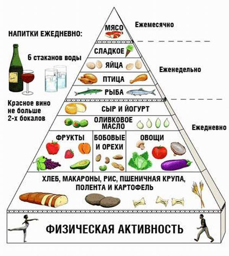Пирамида правильного питания!