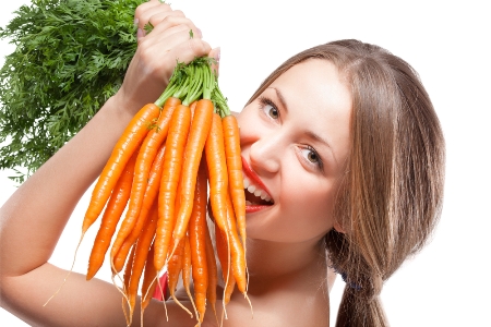 Морковь поможет похудеть!