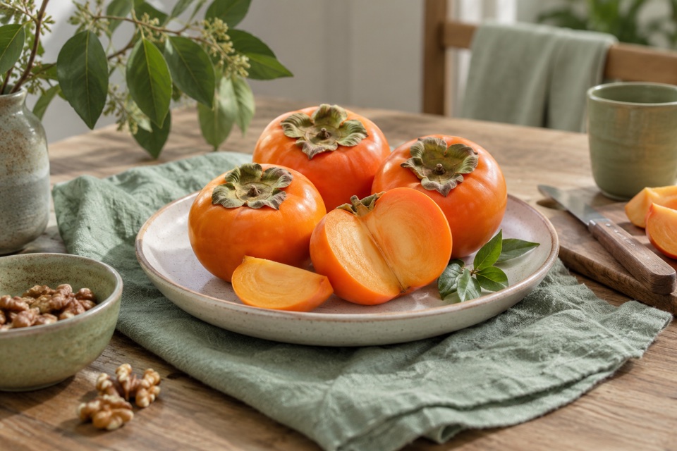 Иллюстрация к материалу: Калорийность вкусной и полезной хурмы
